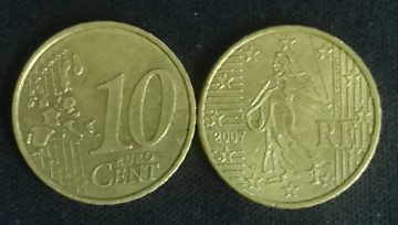 10 Cent EURO  2007_RF (used)