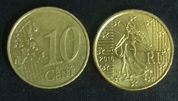 10  Cent EURO  2016 _RF (used)