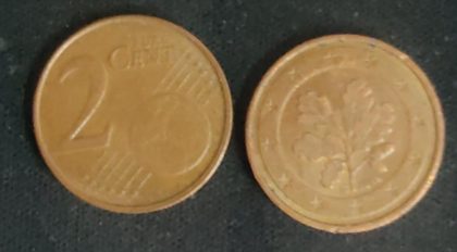 2 Cent EURO 2016_(used) | Indian Postage Stamps | Indian Coins | Old Indian Currency | Rare Indian Coins | Numismatic Collection India