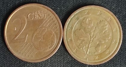 2 Cent EURO 2006_(used) | Indian Postage Stamps | Indian Coins | Old Indian Currency | Rare Indian Coins | Numismatic Collection India