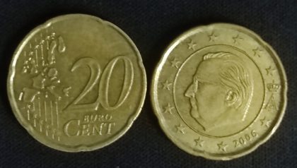 20 EURO Cent 2006_(used) | Indian Postage Stamps | Indian Coins | Old Indian Currency | Rare Indian Coins | Numismatic Collection India