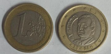 1 EURO Espana Coin 2004(used)