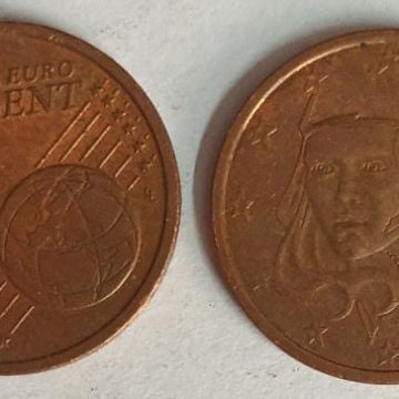 2 EURO Cent Coin 2006 (used)