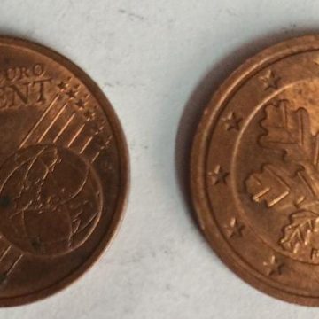 2 EURO Cent Coin 2011 (used)
