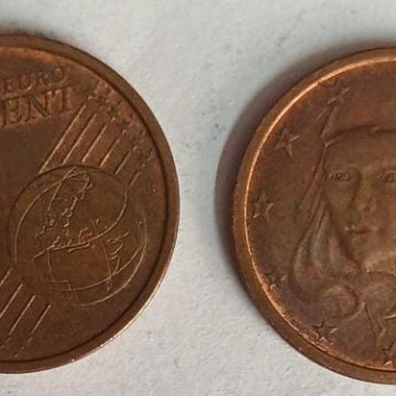 2 EURO Cent Coin 2013 (used)