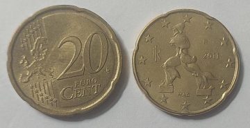 20 EURO Cent Coin 2011 (used)