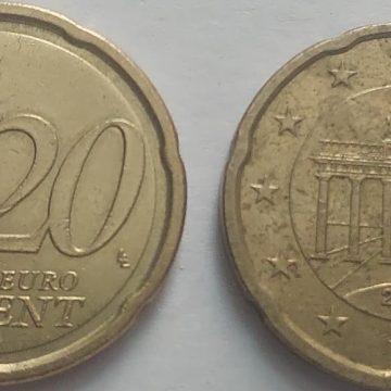 20 EURO Cent- Germany Coin 2014 (used)