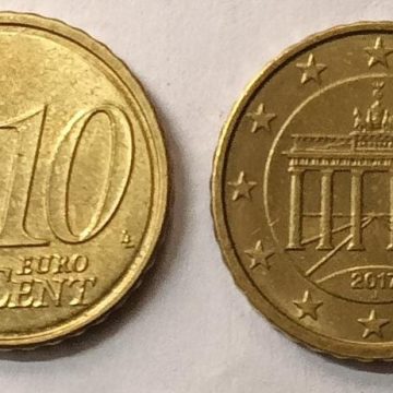 10  Cent EURO  2017  (used)