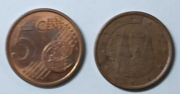 5 Cent EURO  2000 (used)