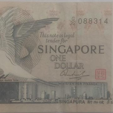Singapore Currency 1 Dollar1976 (used)