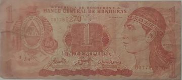 HONDURAS Currency 2006 (Used slightly damaged)