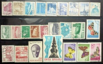 Used Stamps of Romana set of 25 (Foreign Stamp)