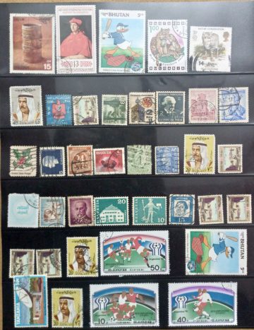 Mixed Used Stamps set of 48 (Foreign Stamp)