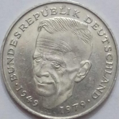 GERMANY Deutsche 2 MARK 1992 (USED) | Indian Postage Stamps | Indian Coins | Old Indian Currency | Rare Indian Coins | Numismatic Collection India - Image 2