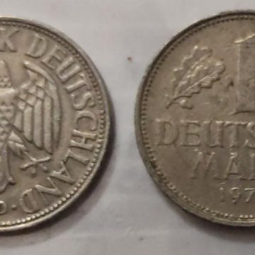 GERMANY 1 MARK 1975(USED)