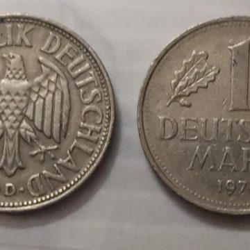 GERMANY 1 MARK 1977(USED)