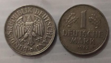 GERMANY 1 MARK 1982(USED) | Indian Postage Stamps | Indian Coins | Old Indian Currency | Rare Indian Coins | Numismatic Collection India