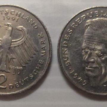 GERMANY 2 MARK 1991(USED)