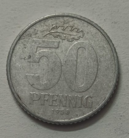 GERMANY 50  PFENNIG 1958 (USED) | Indian Postage Stamps | Indian Coins | Old Indian Currency | Rare Indian Coins | Numismatic Collection India
