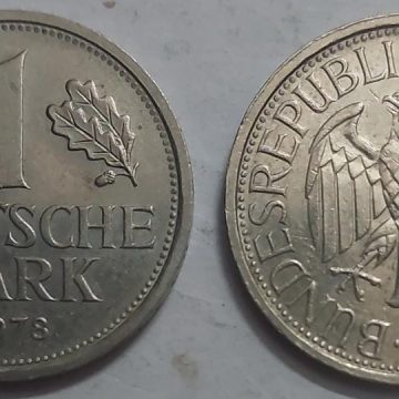 GERMANY Deutsche 1 MARK 1978 (USED)