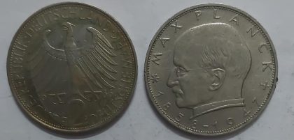 GERMANY Deutsche 2 MARK 1966 (USED) | Indian Postage Stamps | Indian Coins | Old Indian Currency | Rare Indian Coins | Numismatic Collection India