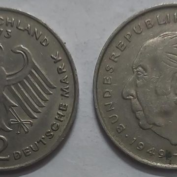GERMANY Deutsche 2 MARK 1973 (USED)