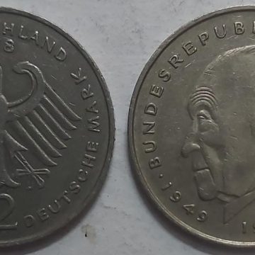 GERMANY Deutsche 2 MARK 1978 (USED)