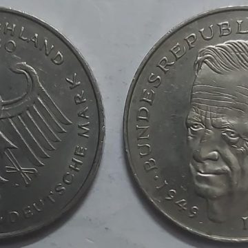 GERMANY Deutsche 2 MARK 1980 (USED)
