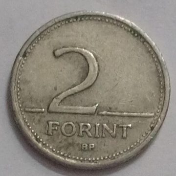 HUNGARY 2 FORINT 2000 (used)