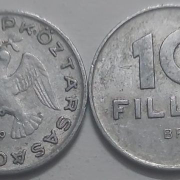 HUNGARY 10 Filler 1969 (used)