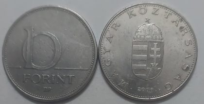 HUNGARY 10 Forint 2008 (used) | Indian Postage Stamps | Indian Coins | Old Indian Currency | Rare Indian Coins | Numismatic Collection India