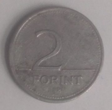 HUNGARY 2 FORINT 1995(used)