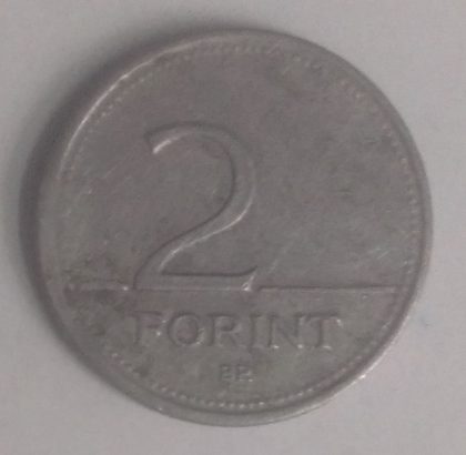 HUNGARY 2 FORINT 1995(used) | Indian Postage Stamps | Indian Coins | Old Indian Currency | Rare Indian Coins | Numismatic Collection India