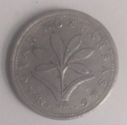HUNGARY 2 FORINT 1995(used) | Indian Postage Stamps | Indian Coins | Old Indian Currency | Rare Indian Coins | Numismatic Collection India - Image 2