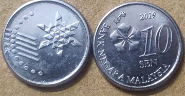 10 Sen _2019Bank Negara Malaysia (Used)