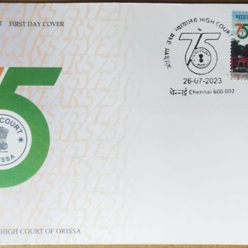 First Day Cover 26.July.'23 High Court of Orissa (FDC-2023)