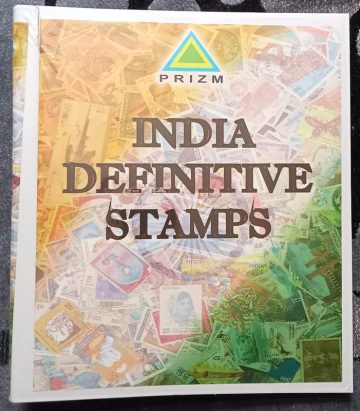 India Definitive stamps album
