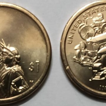 USA Innovation  Dollar coin-INDIANA  2023 'P Mint' UNC