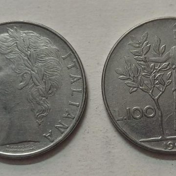 ITALY 100 LIRE 1964 (used)