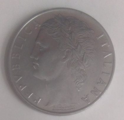 ITALY 100 LIRE 1975 (used) | Indian Postage Stamps | Indian Coins | Old Indian Currency | Rare Indian Coins | Numismatic Collection India