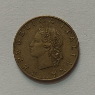 ITALY 20 LIRE 1957 (used)