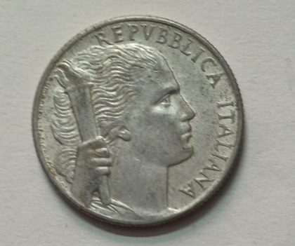 ITALY 50 LIRA 1950  (used) | Indian Postage Stamps | Indian Coins | Old Indian Currency | Rare Indian Coins | Numismatic Collection India