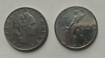 ITALY 50 LIRE 1977 (used)