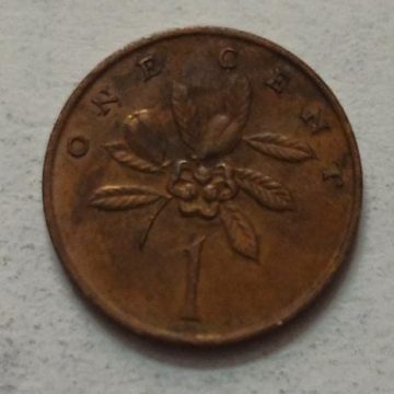 JAMAICA 1 Cents 1970 (used)