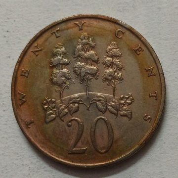 JAMAICA 20 Cents 1969 (used)