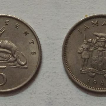 JAMAICA 5 Cents 1969 (used)