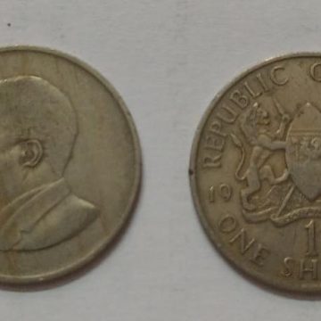 KENYA 1 SHILLING 1966 (used)