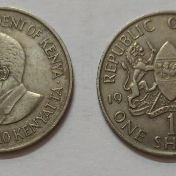 KENYA 1 SHILLING 1975 (used)