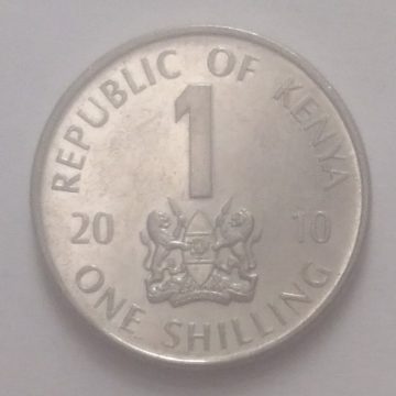 KENYA 1 SHILLING 2010(used)