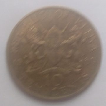 KENYA 10 CENT 1969(used)